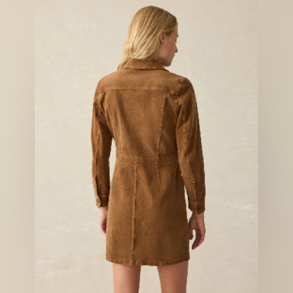 Faherty Softstretch Cord Michelle Dress - Picture 4 of 5
